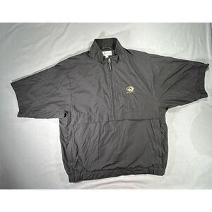 Missouri Tigers Cutter and Buck Weathertec Windbreaker Jacket Black men's medium